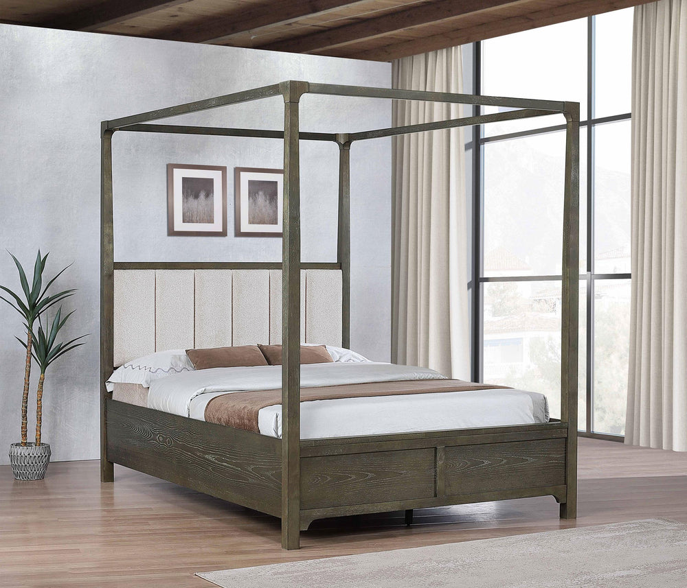 coaster-furniture-224931q-gran-park-queen-canopy-bed-dark-cocoa