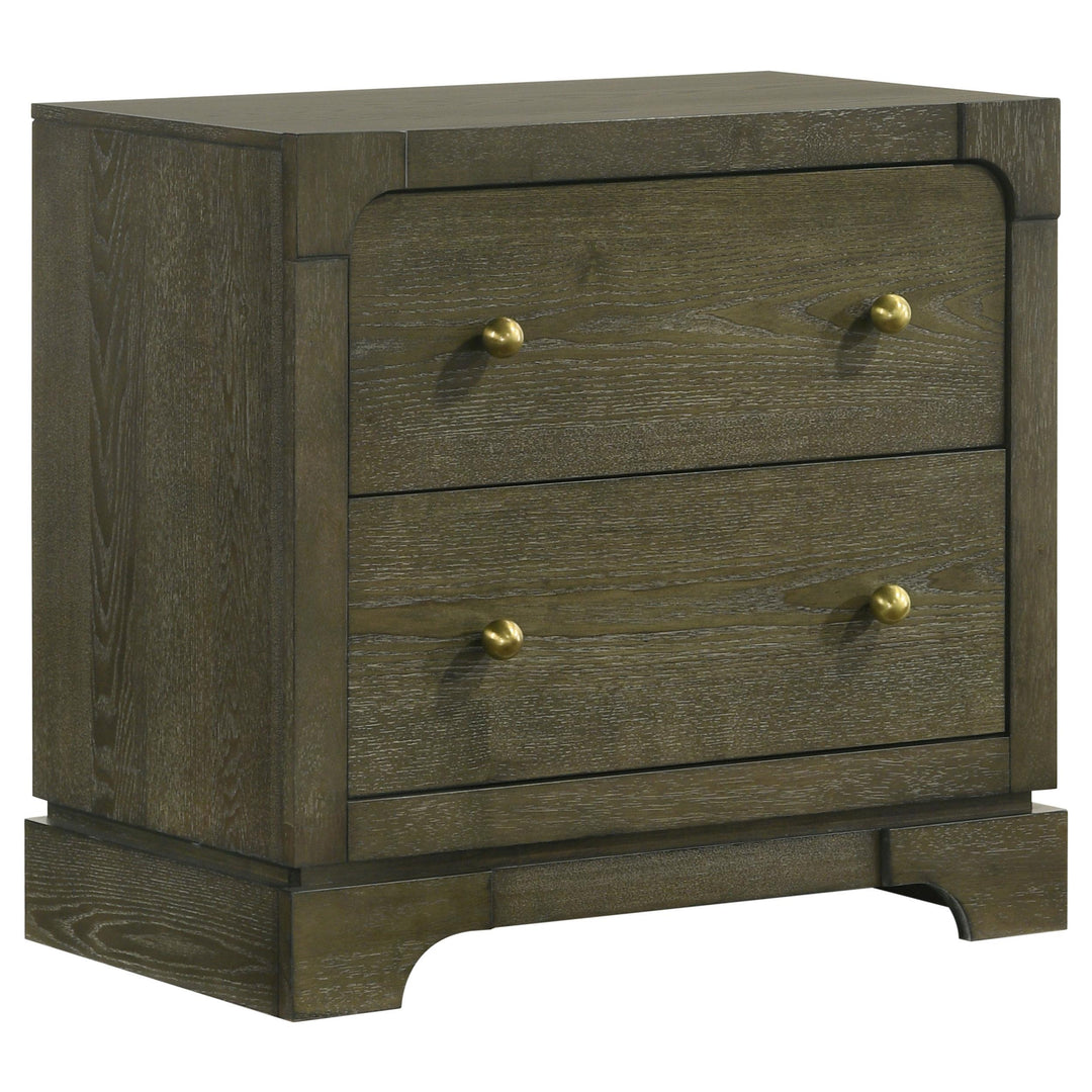 Coaster Furniture 224932 Gran Park 2-drawer Nightstand Bedside Table Dark Cocoa