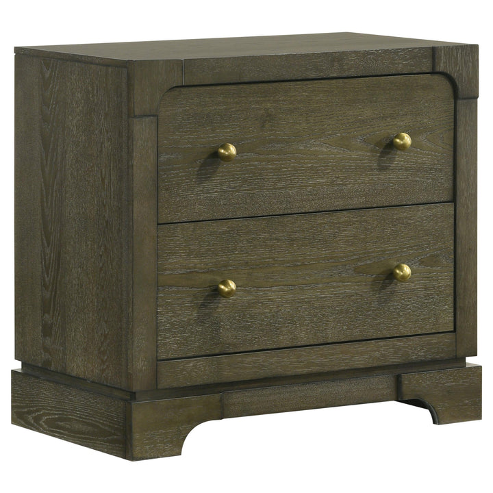 Coaster Furniture 224932 Gran Park 2-drawer Nightstand Bedside Table Dark Cocoa