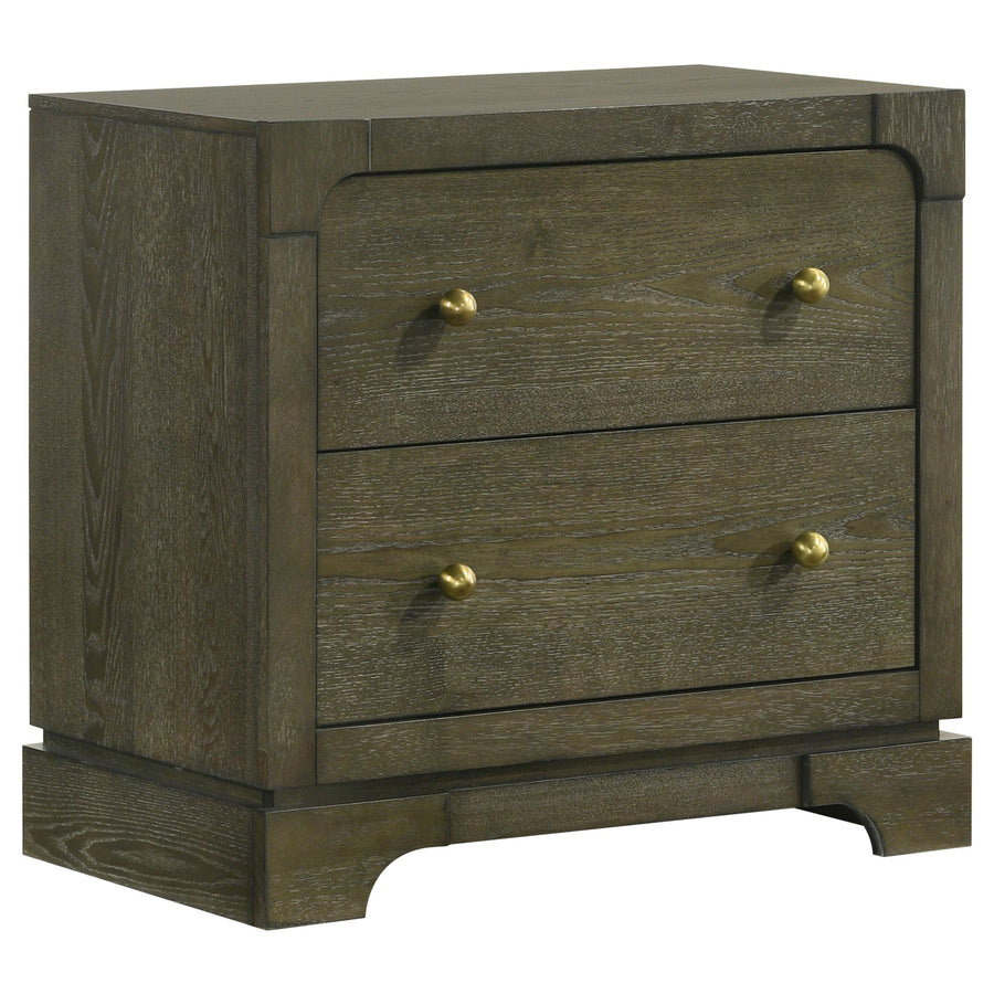 Coaster Furniture 224932 Gran Park 2-drawer Nightstand Bedside Table Dark Cocoa
