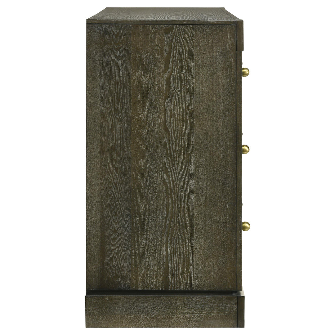 Coaster Furniture 224933 Gran Park 6-drawer Dresser Cabinet Dark Cocoa