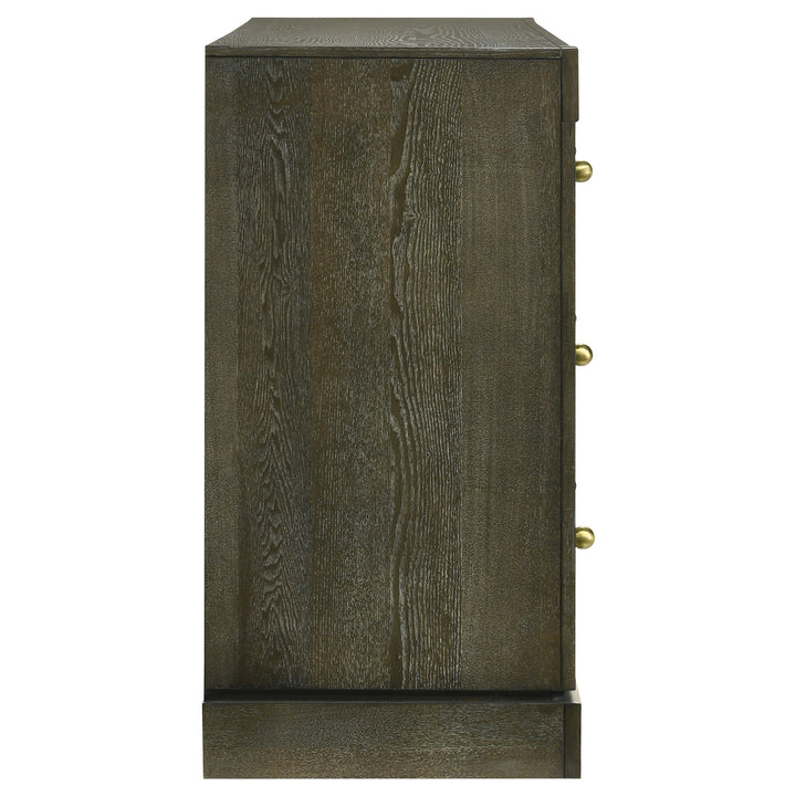 Coaster Furniture 224933 Gran Park 6-drawer Dresser Cabinet Dark Cocoa