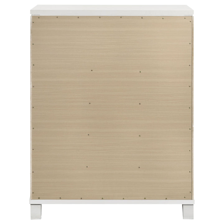 Coaster Furniture 224965 Marmore 5-drawer Bedroom Chest of Drawers White