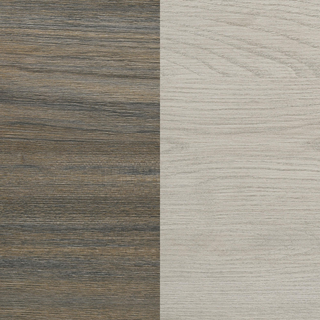 Coaster Furniture 224982 Fenwick 2-drawer Nightstand Bedside Table Grey Oak