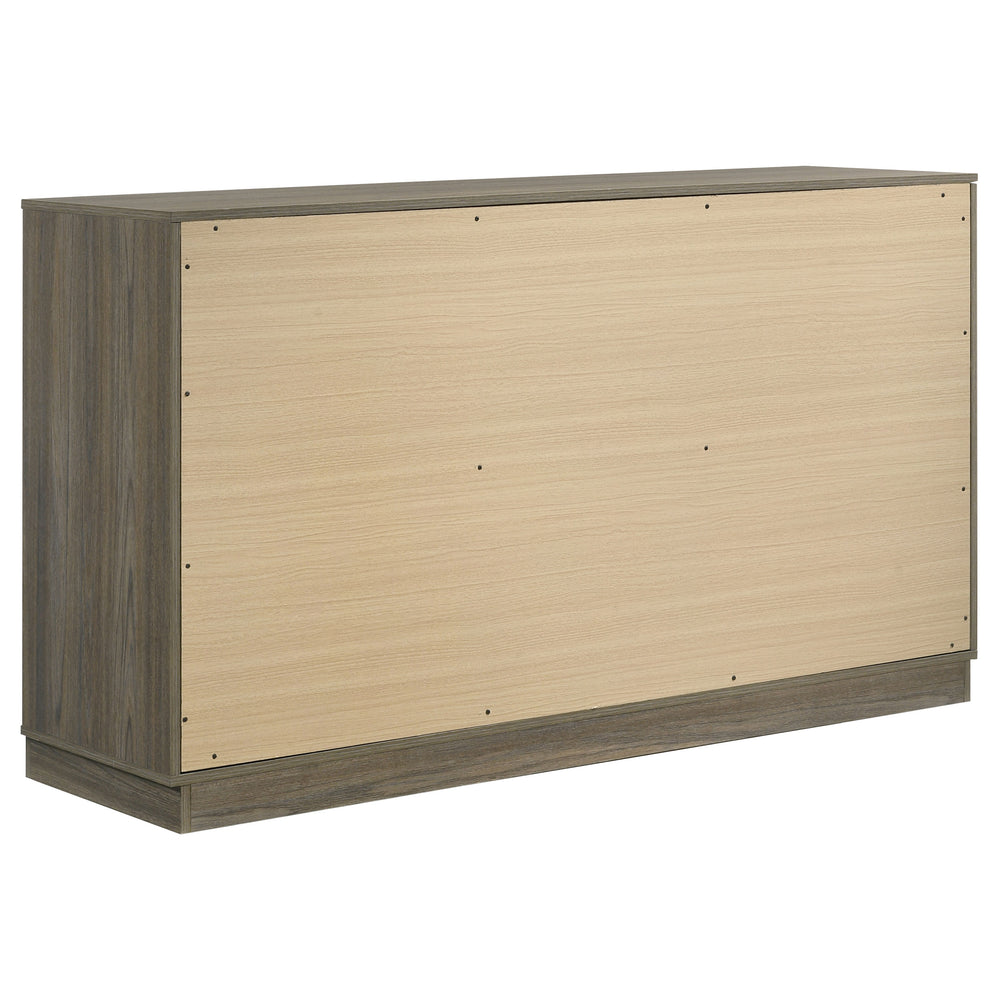 Fenwick - 9-Drawer Dresser - Gray Oak