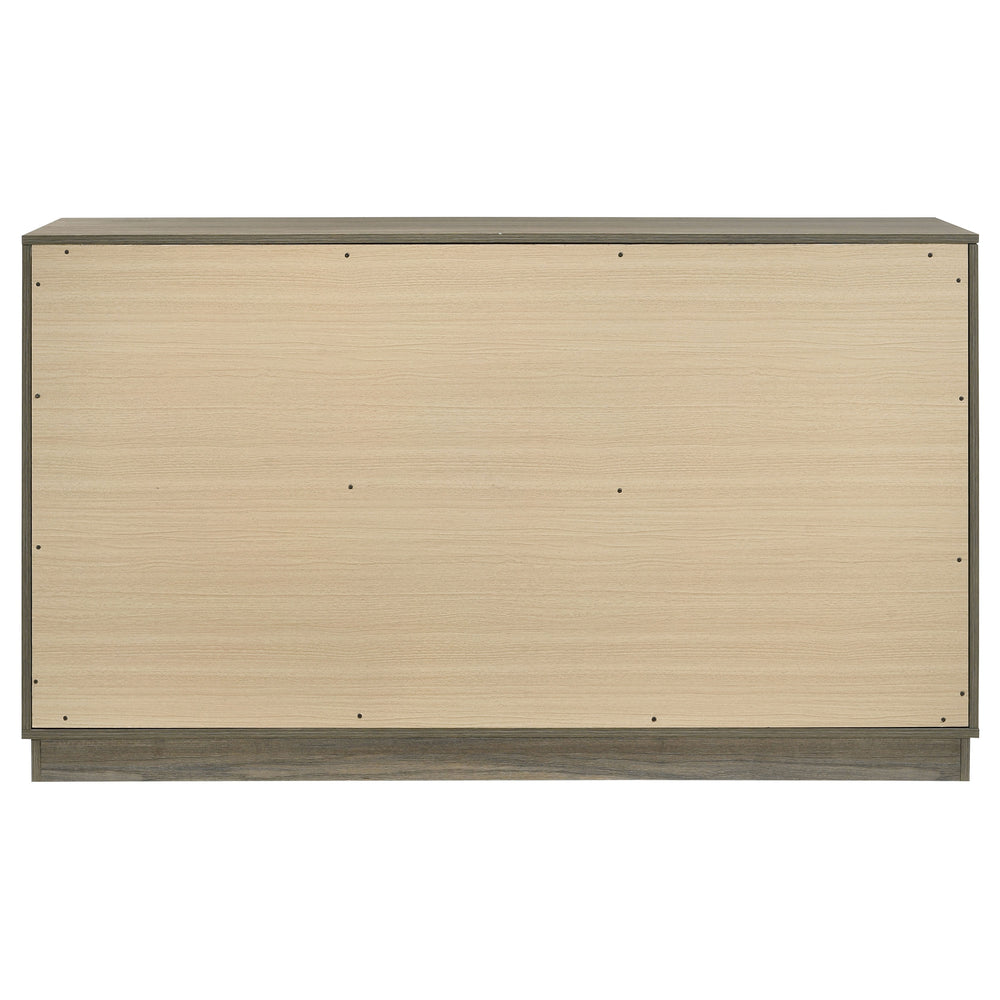Fenwick - 9-Drawer Dresser - Gray Oak
