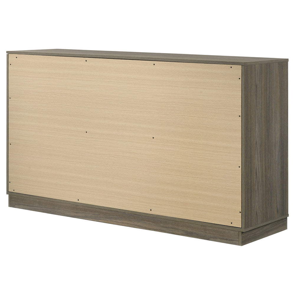 Fenwick - 9-Drawer Dresser - Gray Oak