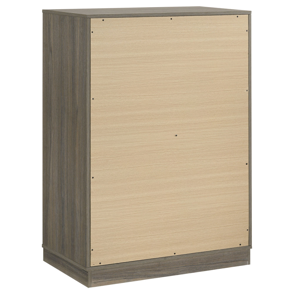 Fenwick - 4-Drawer Chest Of Drawers - Gray Oak