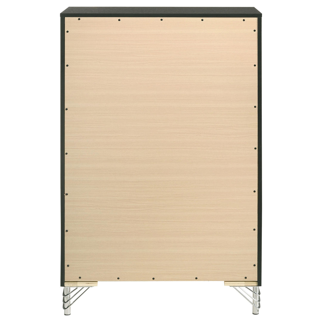 Coaster Furniture 224995 Lucia 5-drawer Bedroom Chest of Drawers Black