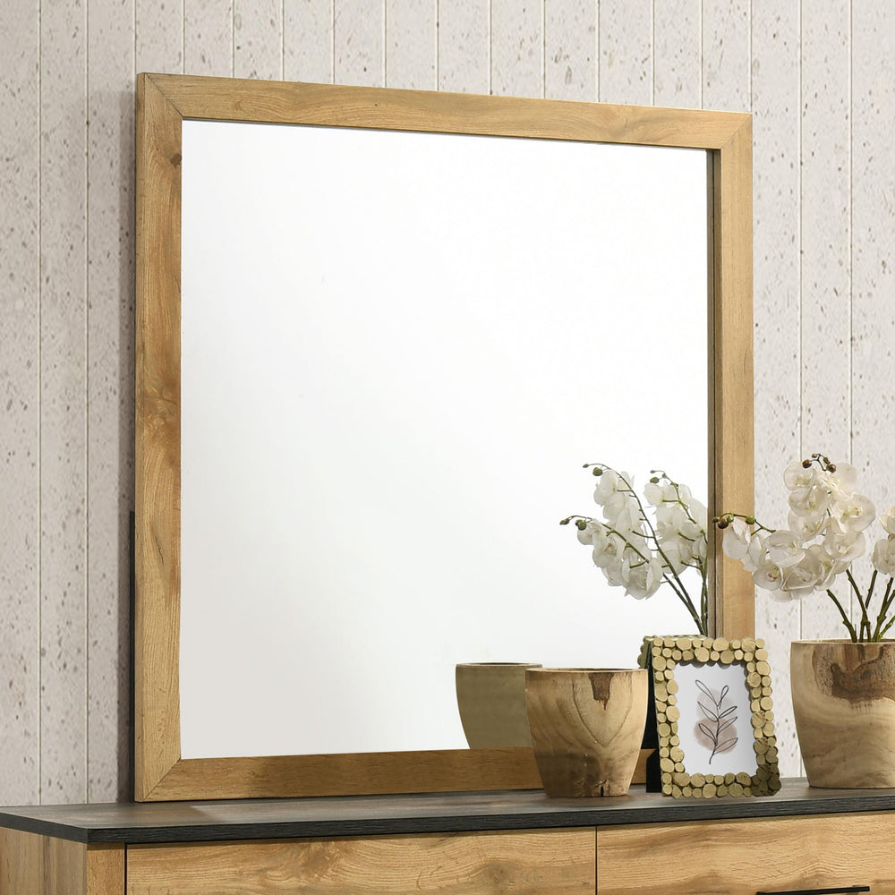 coaster-furniture-225004-kaywood-dresser-mirror-natural-pine