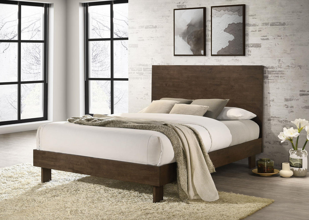 coaster-furniture-225011q-glenwood-48-inch-queen-platform-panel-bed-warm-brown