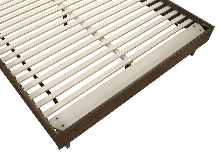 Coaster Furniture 225011Q Glenwood 48-inch Queen Platform Panel Bed Warm Brown