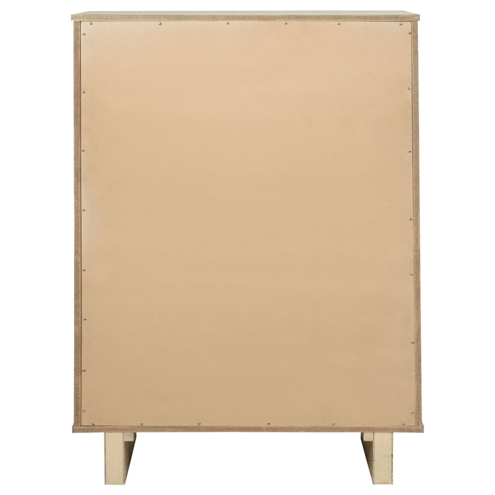 Kailani - 5-Drawer Bedroom Chest Of Drawers - Beige Oak
