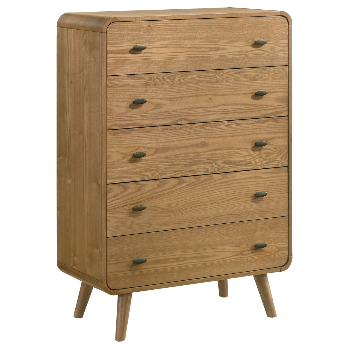 Robyn - 5-Drawer Bedroom Chest Of Drawers - Light Ash