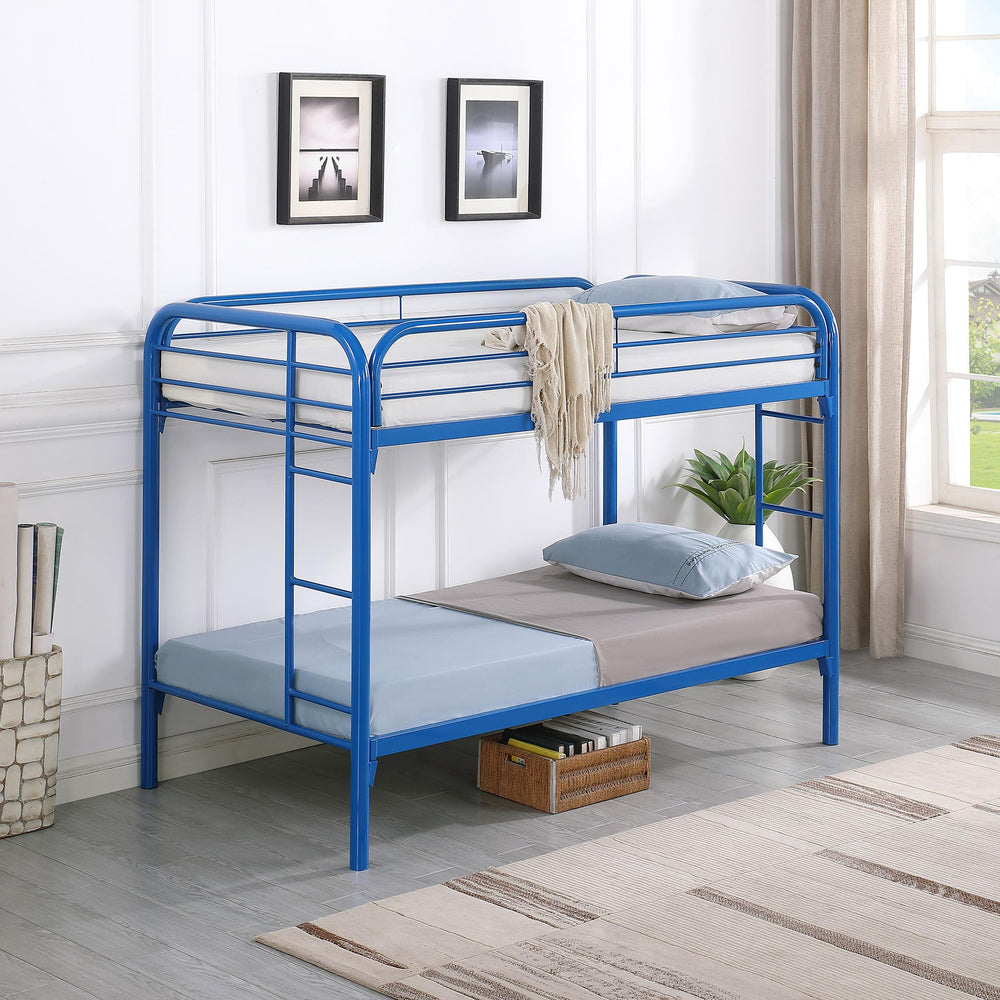 coaster-furniture-2256b-morgan-metal-twin-over-twin-bunk-bed-blue