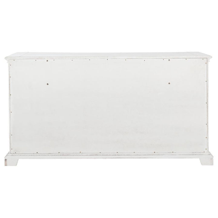 Mckinney - 6-Drawer Bedroom Dresser Cabinet - Vintage White