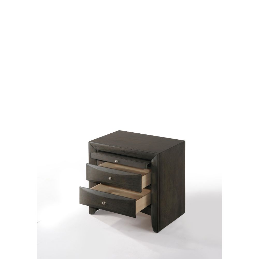 Ireland Nightstand in Gray Oak
