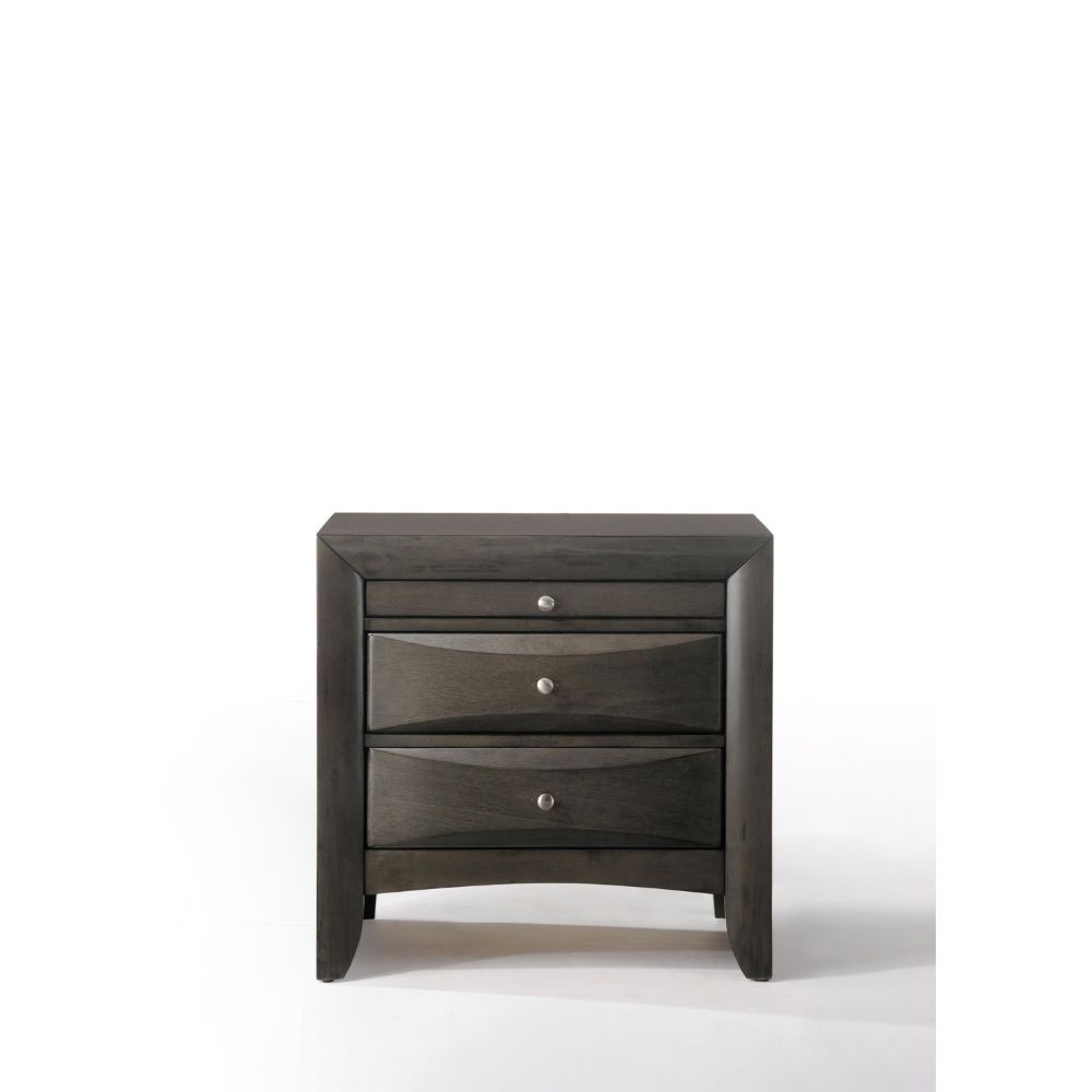 Ireland Nightstand in Gray Oak