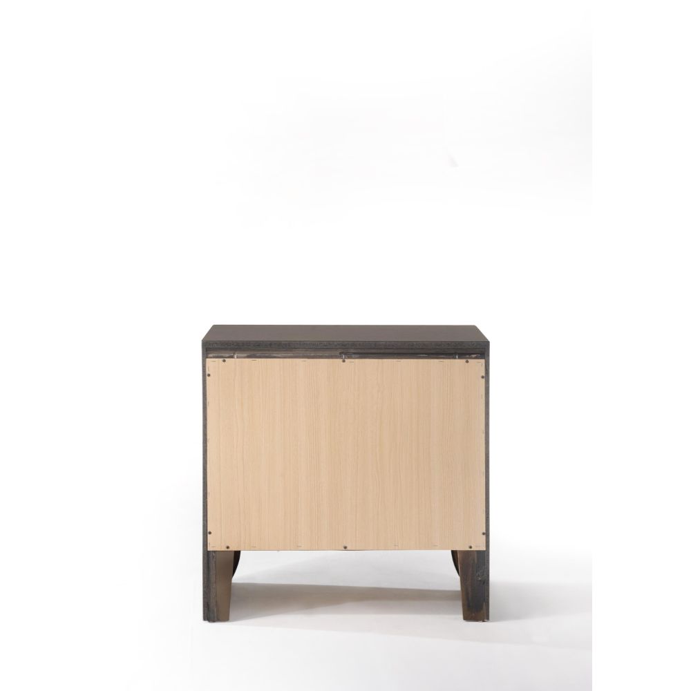 Ireland Nightstand in Gray Oak