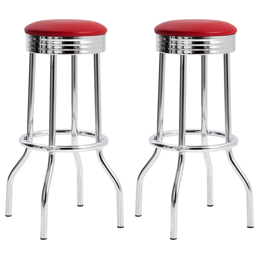 coaster-furniture-2299r-retro-upholstered-metal-swivel-bar-stool-red
