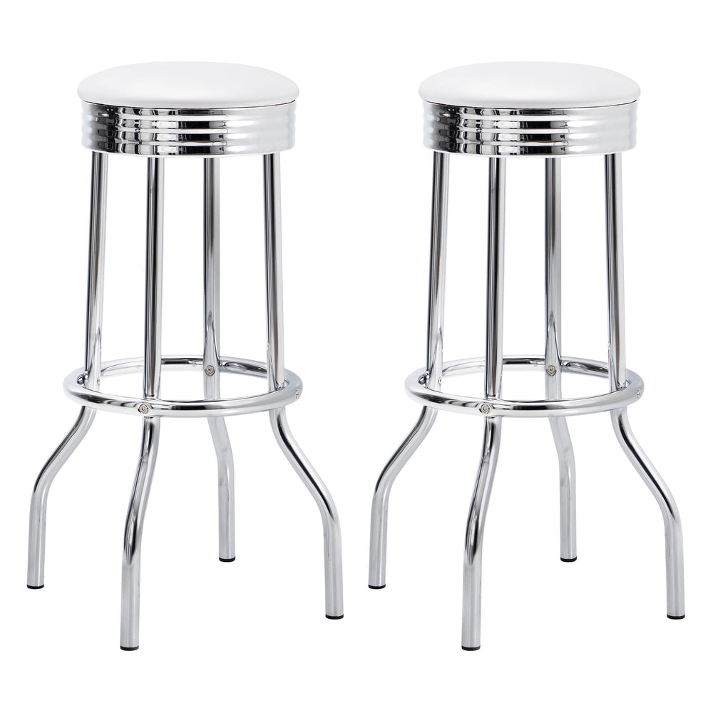 coaster-furniture-2299w-retro-upholstered-metal-swivel-bar-stool-white