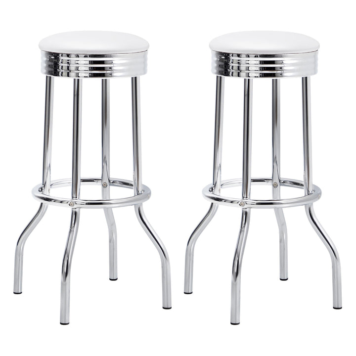 coaster-furniture-2299w-retro-upholstered-metal-swivel-bar-stool-white
