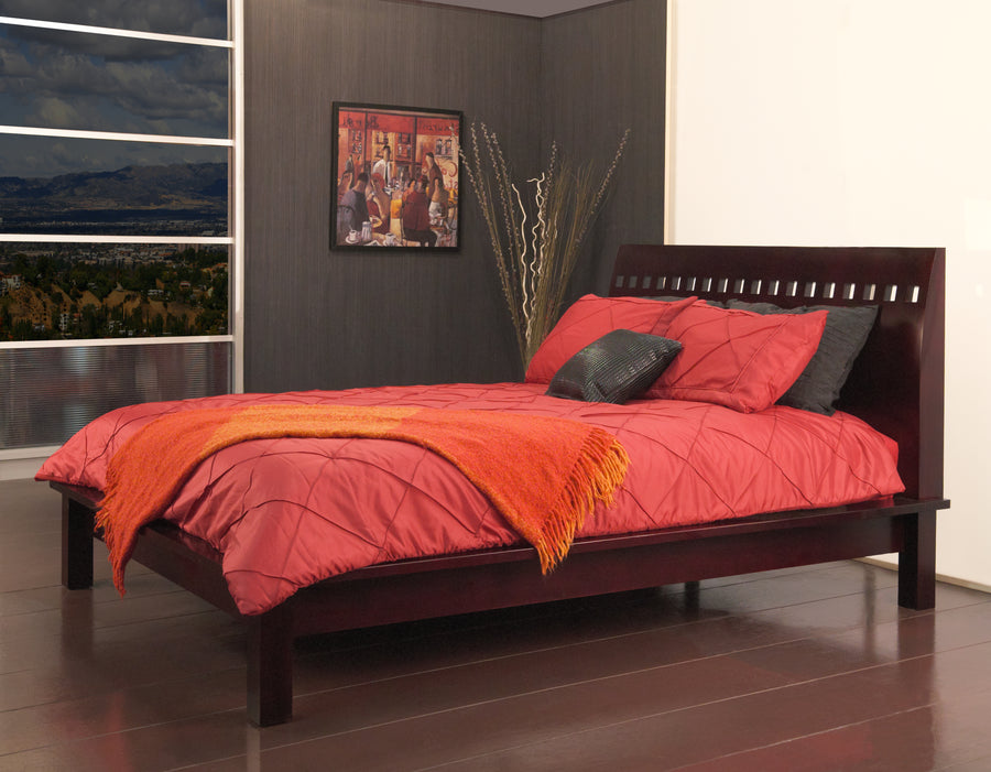 Modus Furniture Ve23F4 Veneto Wood Platform Bed In Espresso