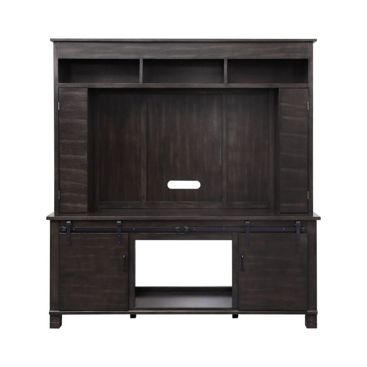 Apison - Entertainment Center Include 91617Fir) - Espresso