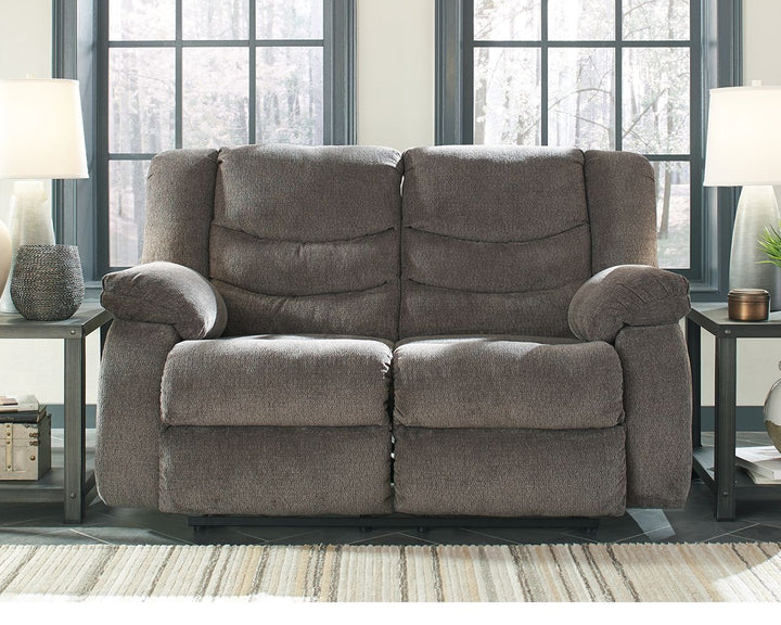 Tulen - Reclining Loveseat - Gray