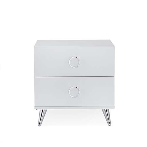 Elms - Accent Table - White