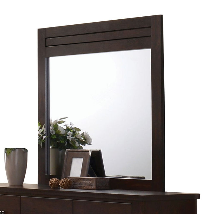 Panang Mirror in Mahogany