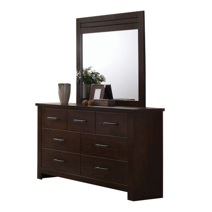 Panang Mirror in Mahogany