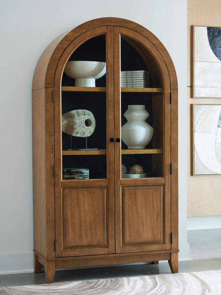 Dagandale - Accent Cabinet - Natural / Black