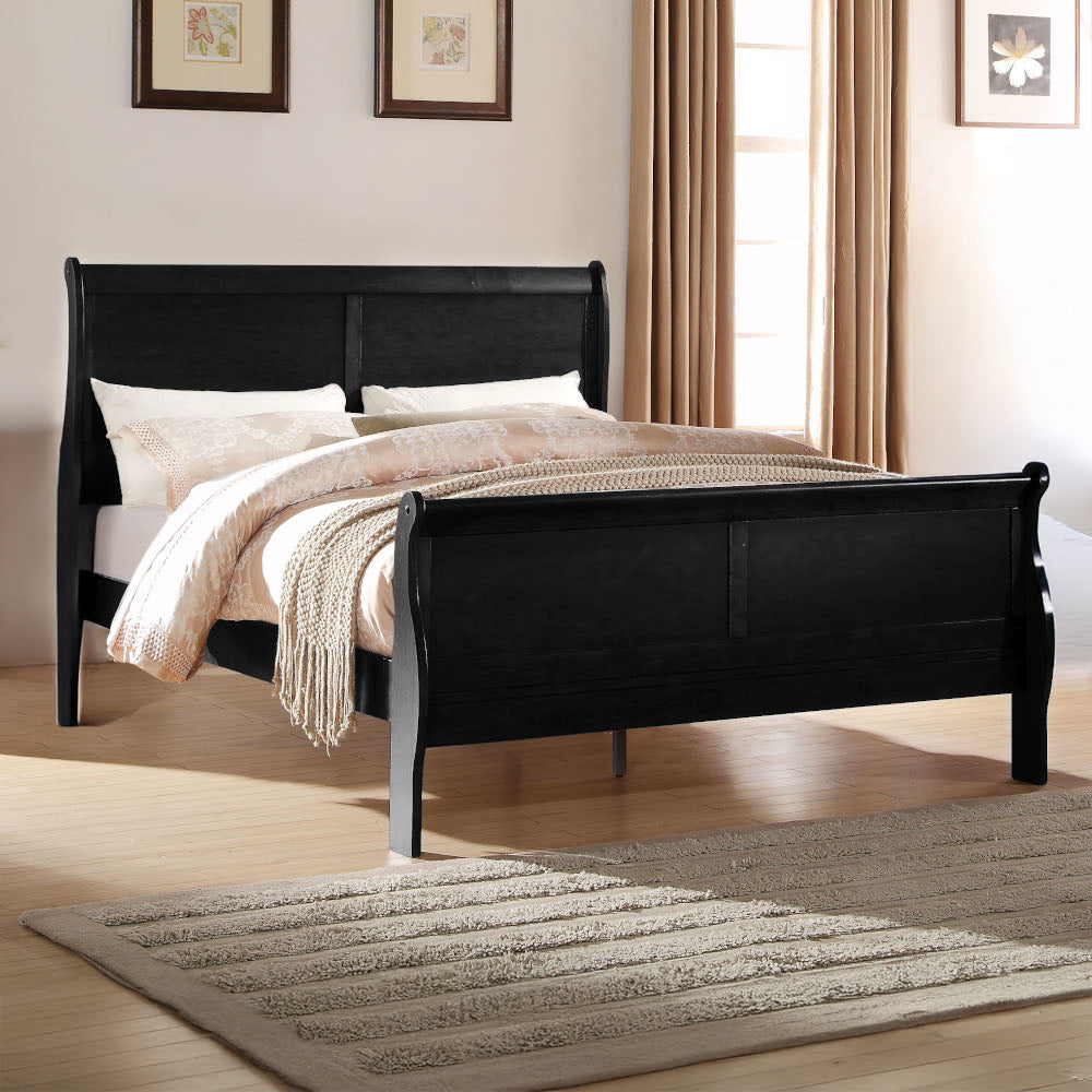 Louis Philippe EK Bed in Black