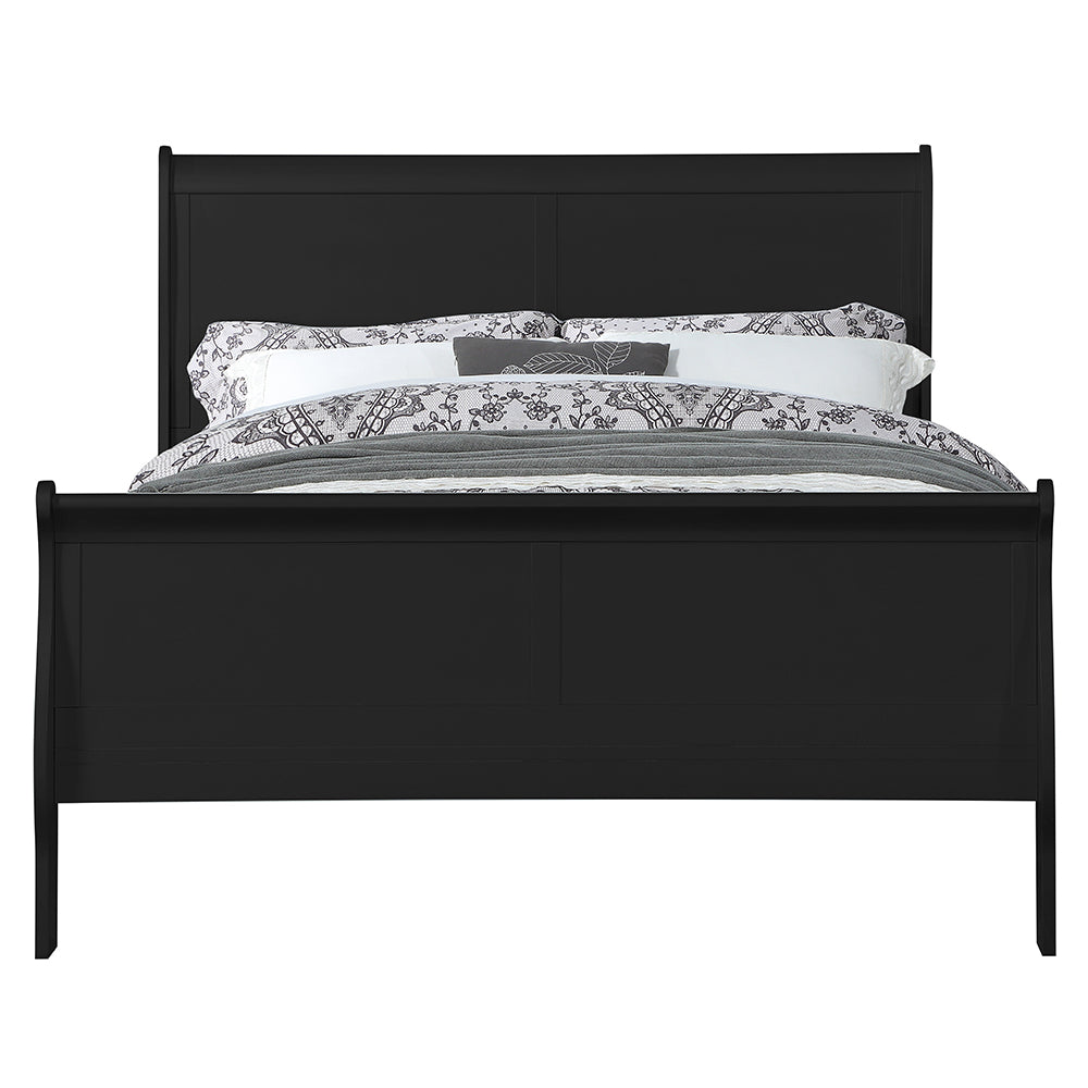 Louis Philippe EK Bed in Black