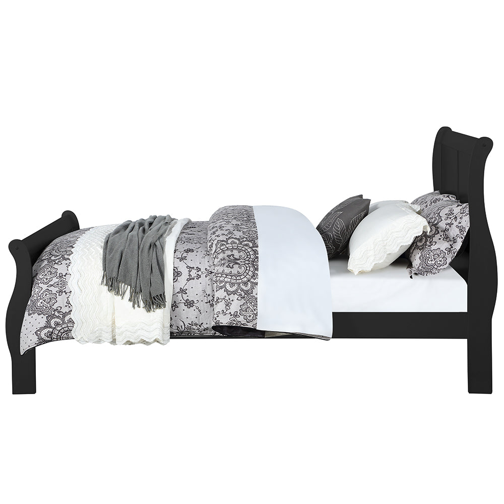 Louis Philippe EK Bed in Black