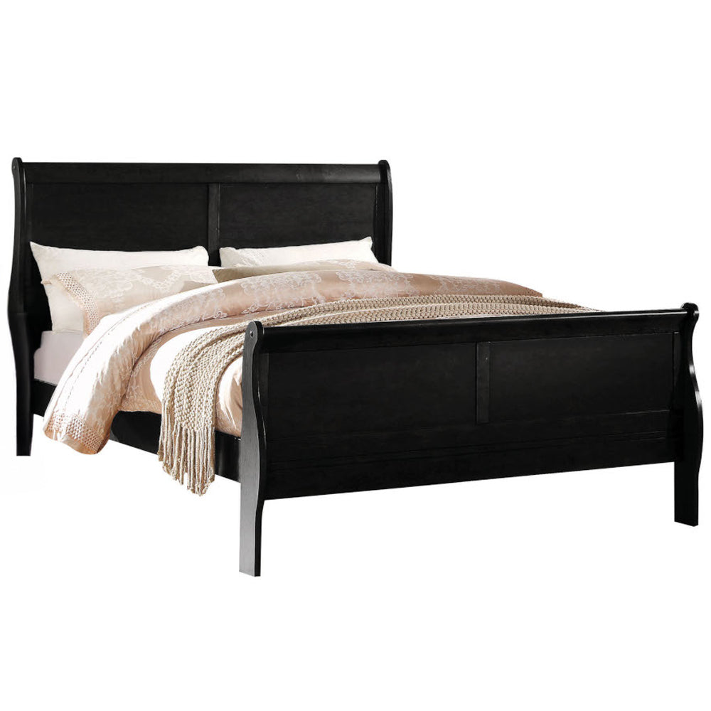 Louis Philippe EK Bed in Black