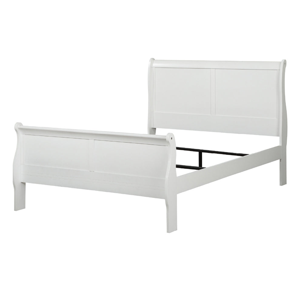 Louis Philippe EK Bed in White