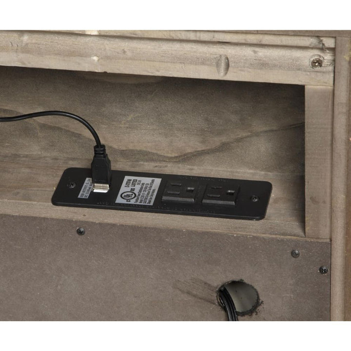 Athouman Nightstand with USB