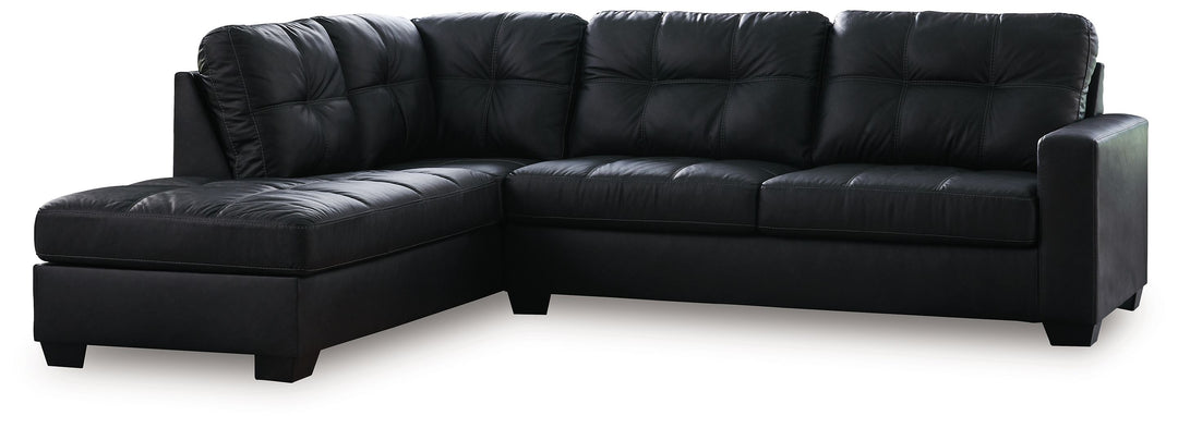Barlin Mills - 2-Piece Sectional With Laf Corner Chaise - Carbon by Ashley Furniture product image