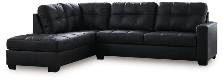 Barlin Mills - 2-Piece Sectional With Laf Corner Chaise - Carbon by Ashley Furniture product image