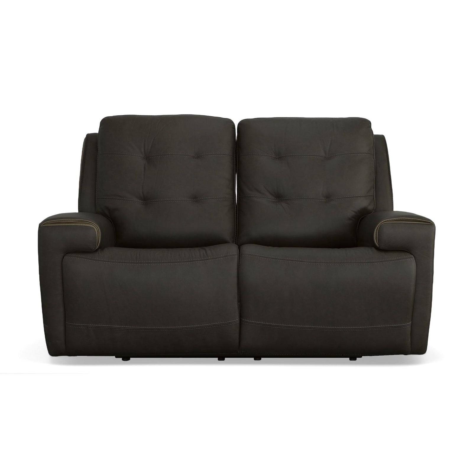 Iris  Power Reclining Loveseat With Power Headrests  Charcoal