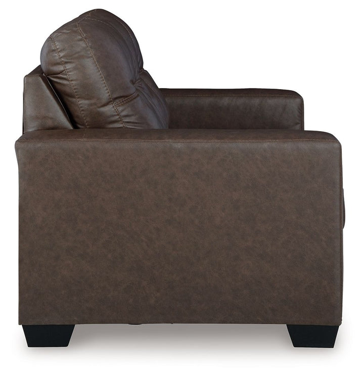Barlin Mills - Loveseat - Umber