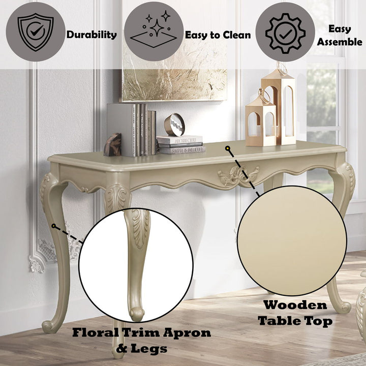 Libertee - Sofa Table - Champagne