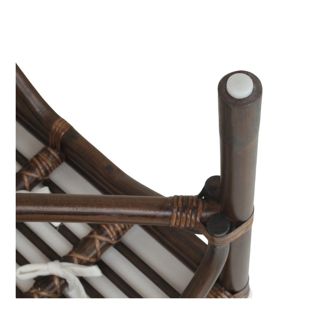 Kara Rattan Dining Arm Chair - Paloma Brown - view 11