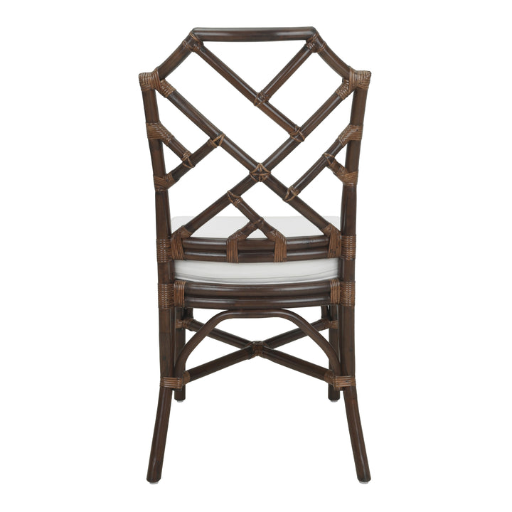 Kara Rattan Dining Side Chair - Paloma Brown - view 5