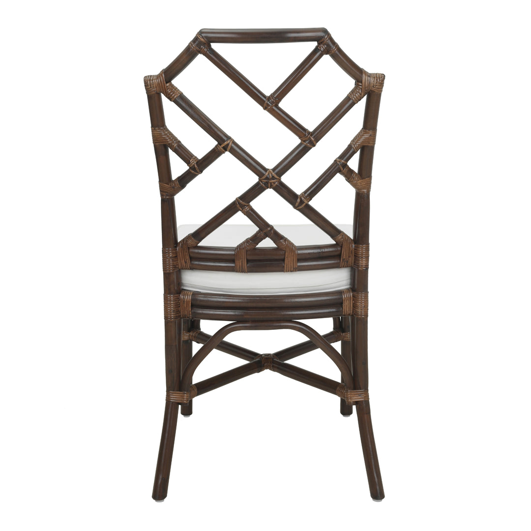 Kara Rattan Dining Side Chair - Paloma Brown - view 5