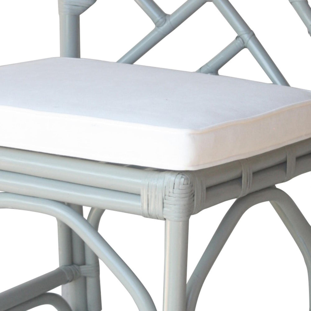 Kara Rattan Counter Stool - Gray - view 9