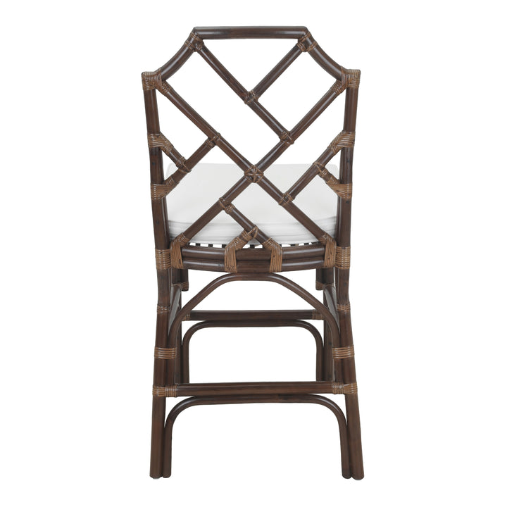Kara Rattan Counter Stool - Paloma Brown - view 6