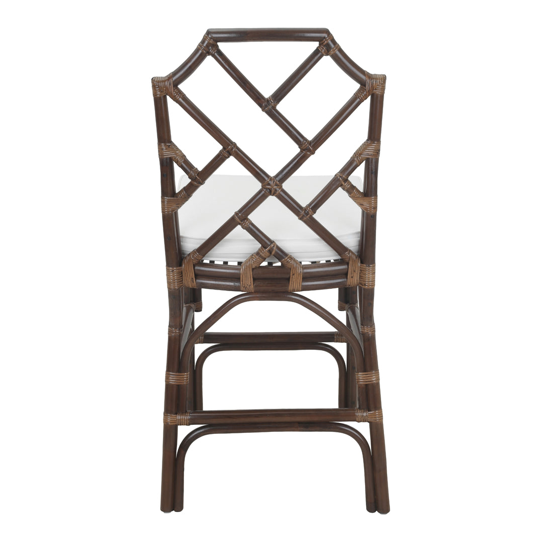 Kara Rattan Counter Stool - Paloma Brown - view 6